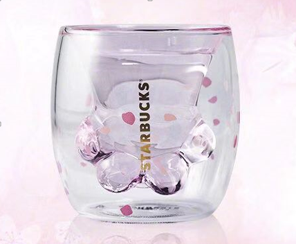 貓爪杯 打架 Starbucks 櫻花杯