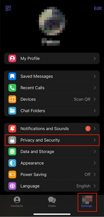 telegram 隱藏電話號碼