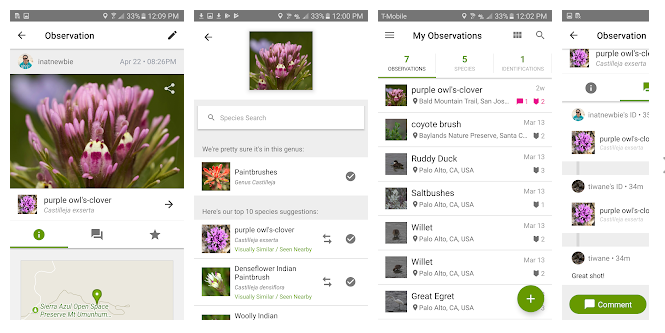 行山App iNaturalist