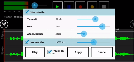 去除雜音App推介三：Lexis Audio Editor