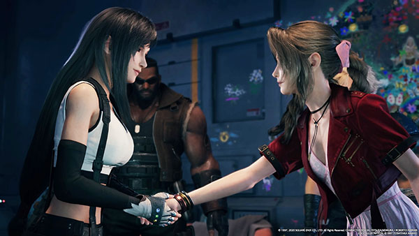 FF7 Remake Tifa Aerith