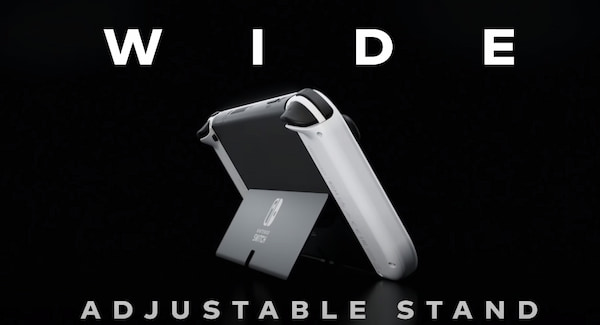 Switch 新機OLED 擴闊機身支撐架