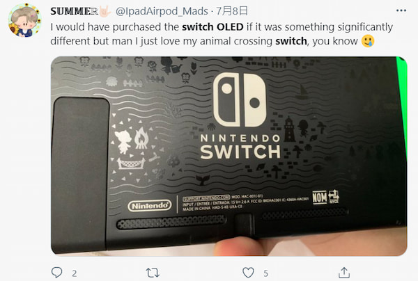 Switch 新機OLED 正面評論