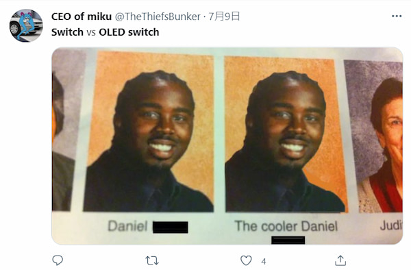 Switch 新機OLED 負面評論 2