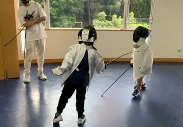 兒童劍擊班徐子淇兒子