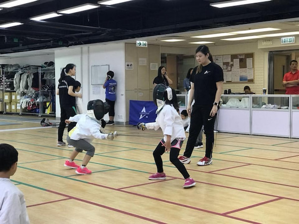 兒童花劍班亞洲劍擊學校兒童劍擊班