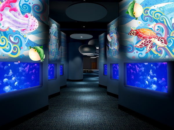 海洋探索體驗館MR水母學堂環境