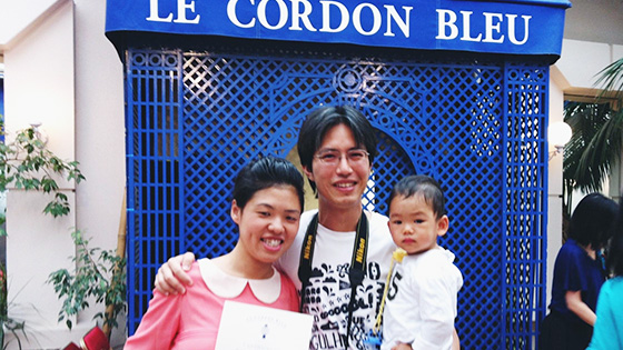 藍帶甜品課程証書