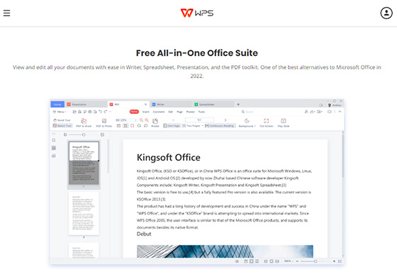 免費Word下載 WPS Office