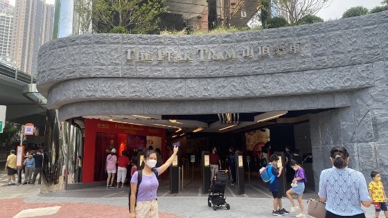 山頂纜車站路線