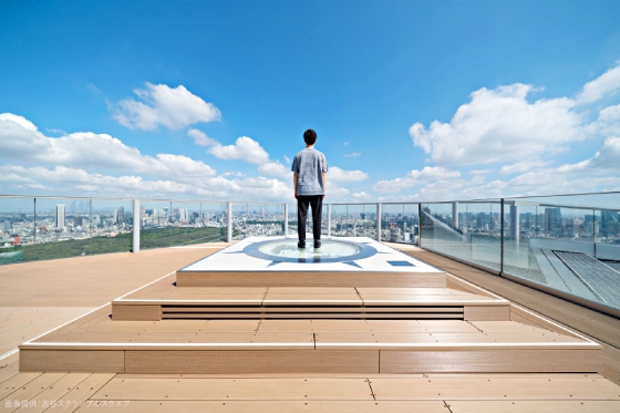 Shibuya sky打卡位