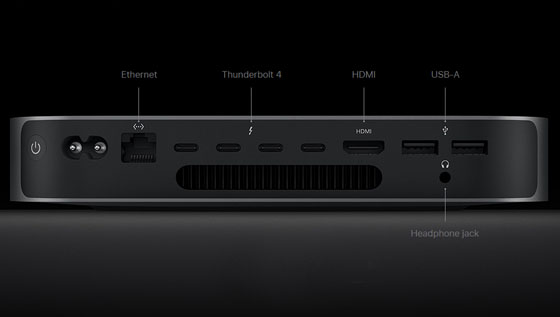 Mac mini M2開箱規格
