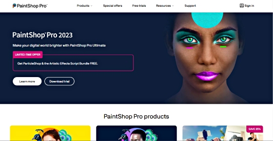 Photoshop 免費 Paintshop pro